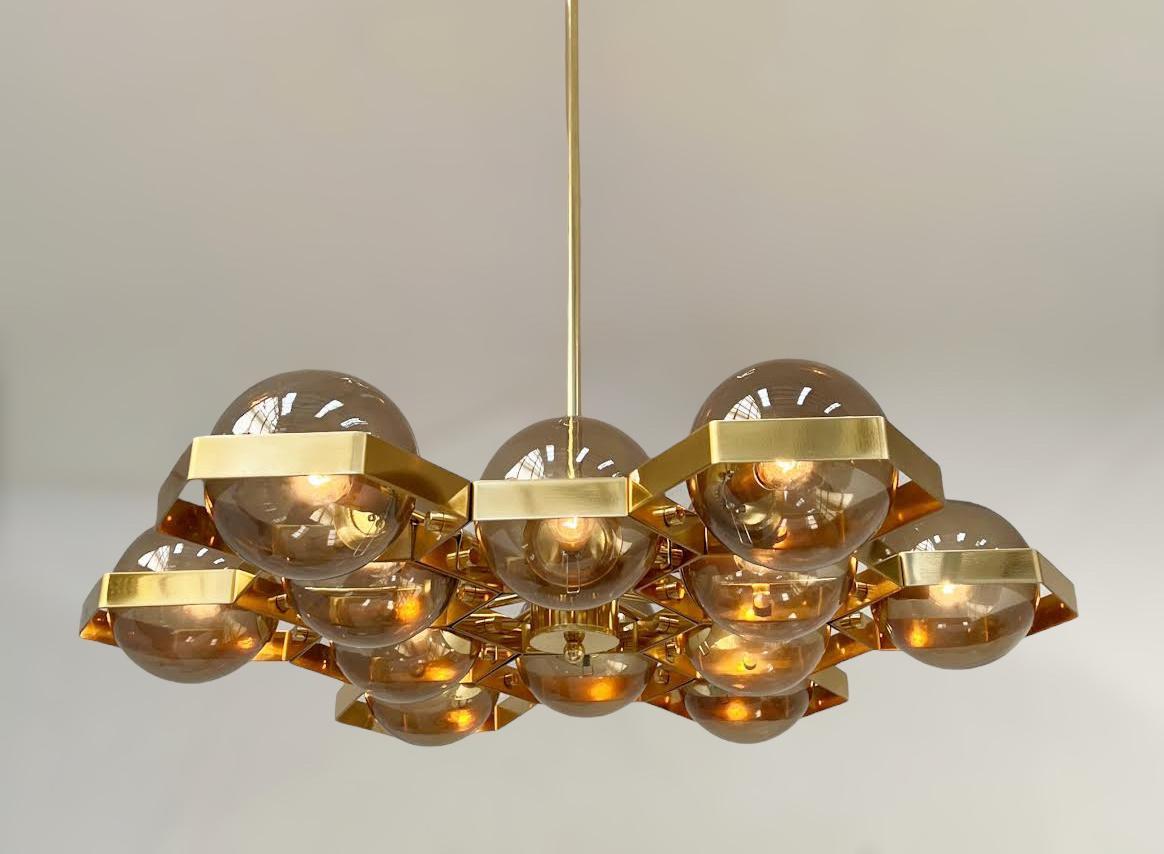 Honeycomb Chandelier by Fabio Ltd For Sale 3