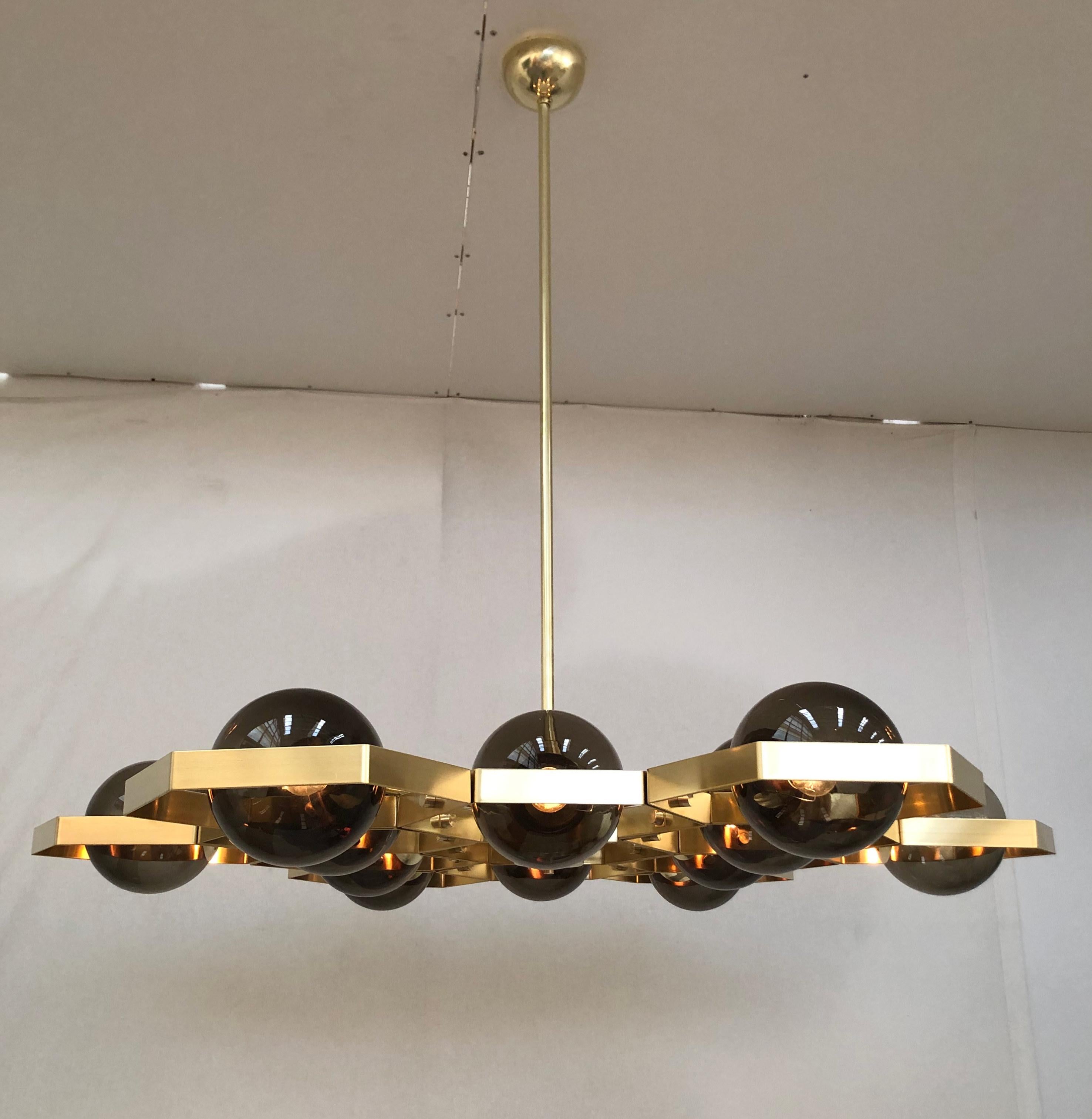 Honeycomb Chandelier by Fabio Ltd For Sale 3