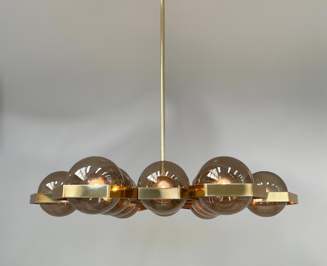 Honeycomb Chandelier by Fabio Ltd For Sale 5