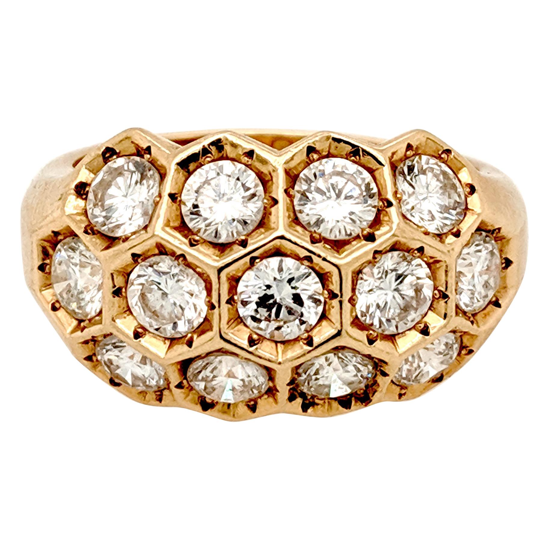 Diamond Fashion Dome Ring at 1stDibs diamond ring