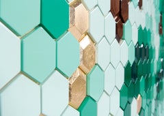 Honeycomb Emerald Sideboard, Royal Stranger