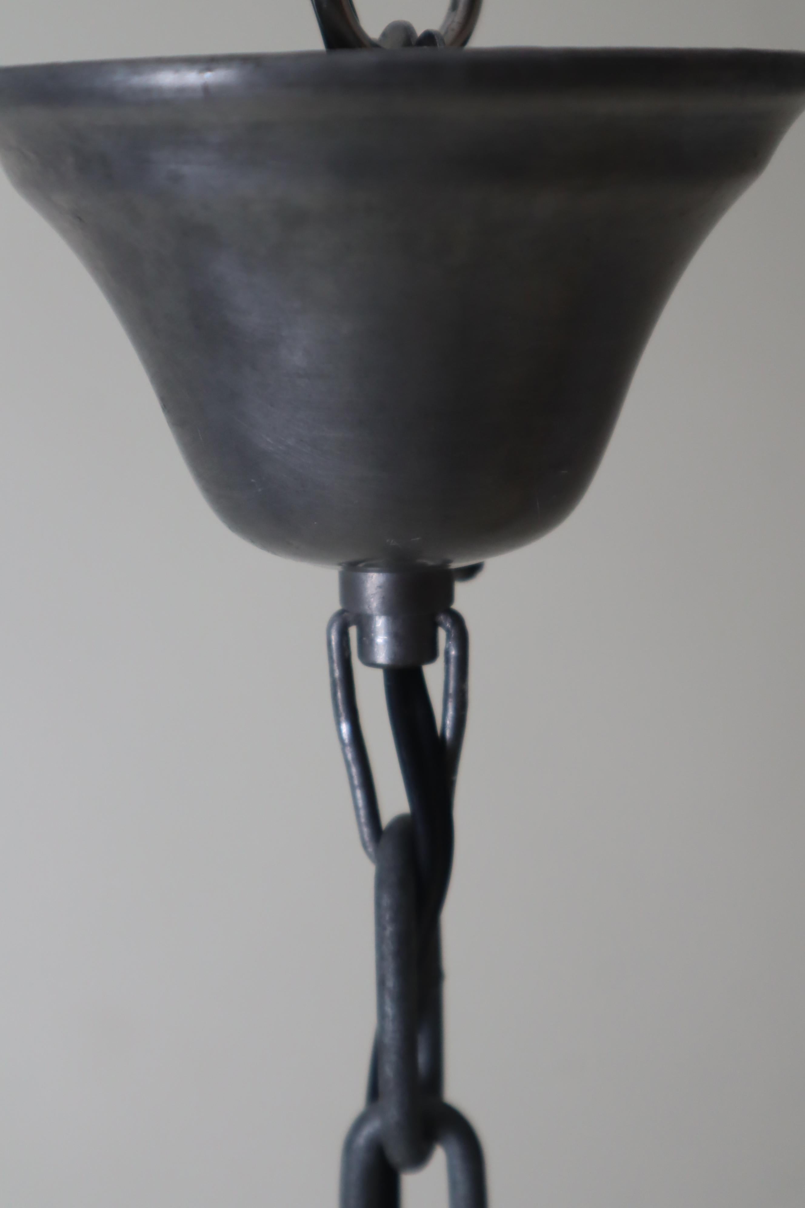 Honeycomb Hanging Lamp In The Style Of Adolf Loos For Sale 2