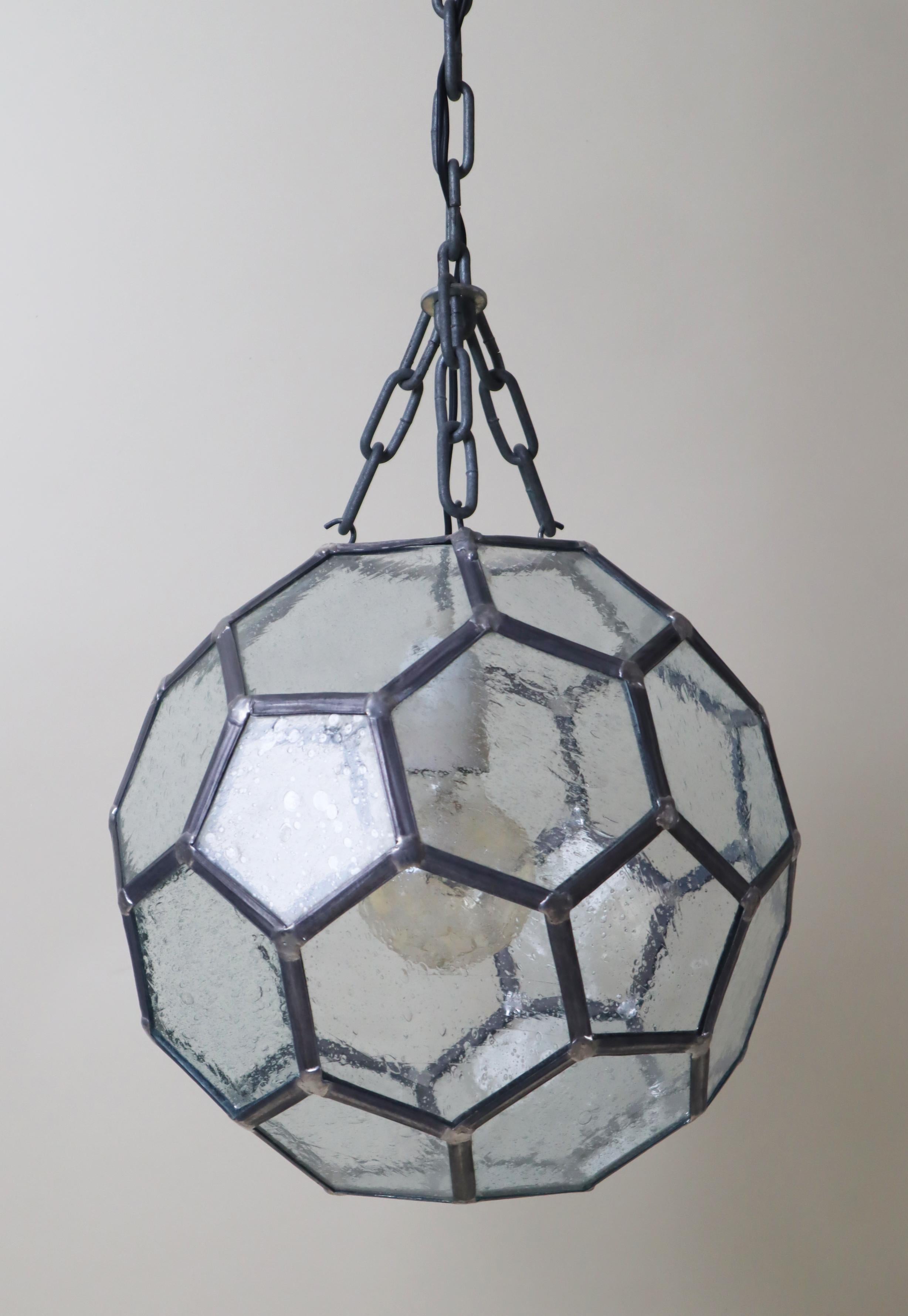 Honeycomb Hanging Lamp In The Style Of Adolf Loos For Sale 5
