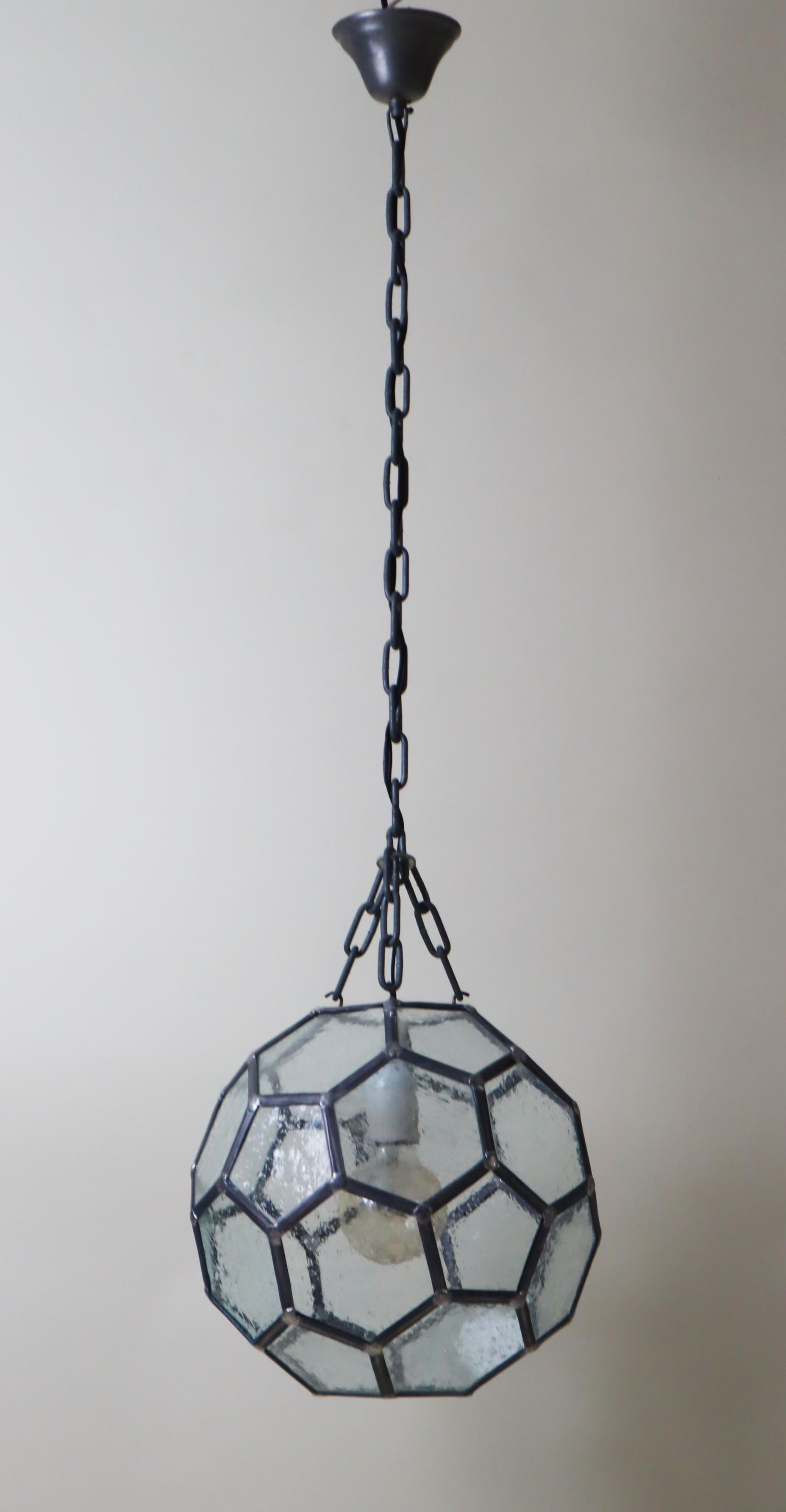 Honeycomb Hanging Lamp In The Style Of Adolf Loos For Sale 6