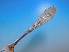 Honeysuckle by Whiting Sterling Silver Flatware Service Set Scarce c1870