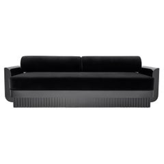 Sofa Hong Kong, formes géométriques mélangées à la simplicité du style d'Extrême-Orient