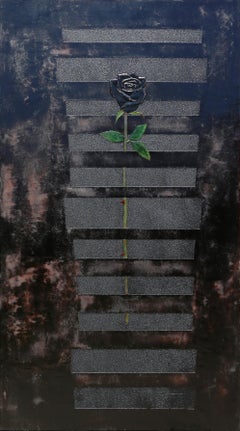 Zeitgenössische chinesische Kunst von Hong Zhenyu - Naturlack, Bygone Days No.02