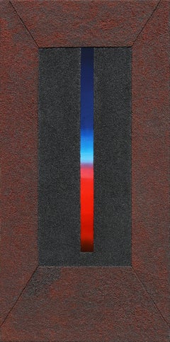 Chinesische zeitgenössische Kunst von Hong Zhenyu - Naturlack, Pfad des Lichts Nr.09