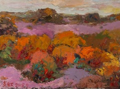 Hong Zhi Landschaft Original Öl auf Leinwand "Wald"