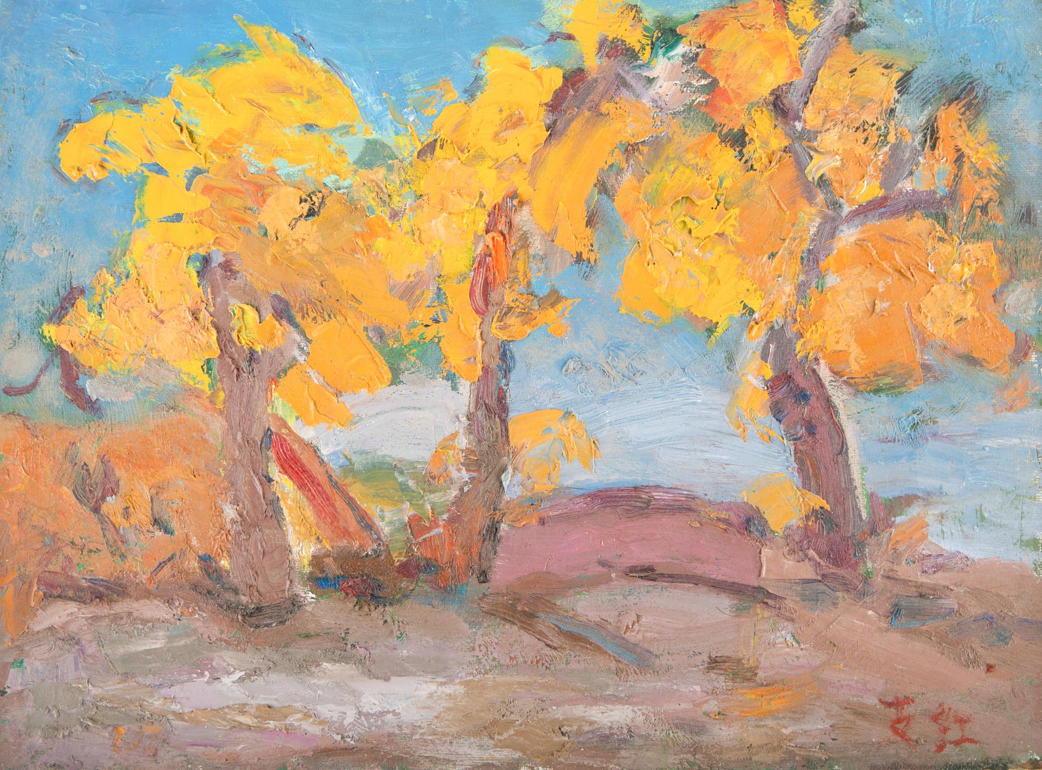 Hong Zhi Landscape Painting – Populus 6