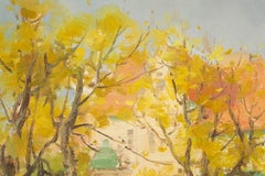 Hongdan Lin Paisaje Original Óleo Sobre Lienzo "Serie Qingdao I"