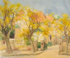 Hongdan Lin Landscape Original Oil On Canvas "Qingdao Series I"
