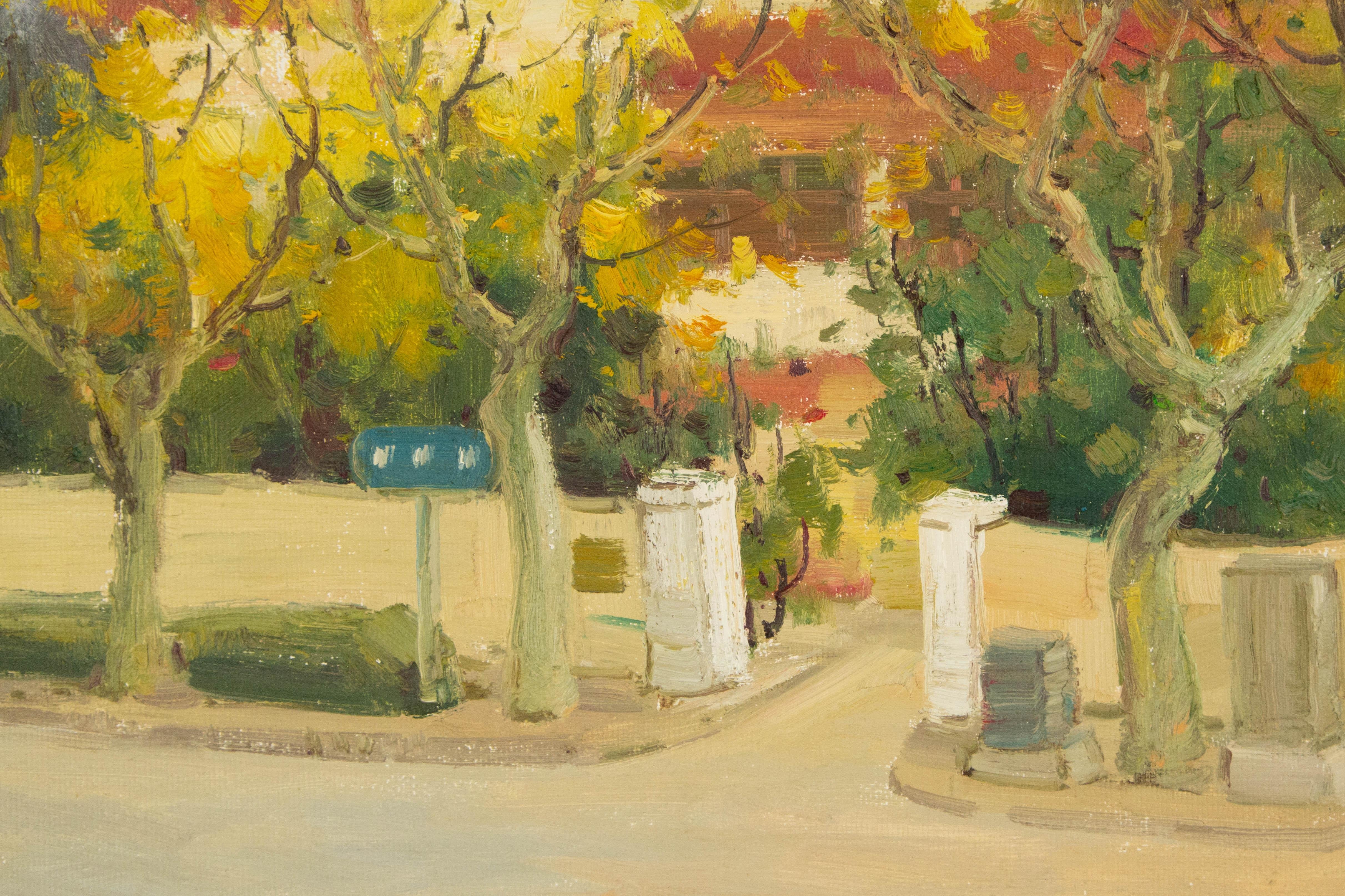 Hongdan Lin Landschaft, Original Ölgemälde auf Leinwand, „Qingdao Serie II“, Hongdan Lin im Angebot 2
