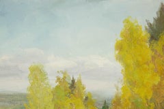 Hongdan Lin Landscape Original Oil On Canvas "Yichun Series I"