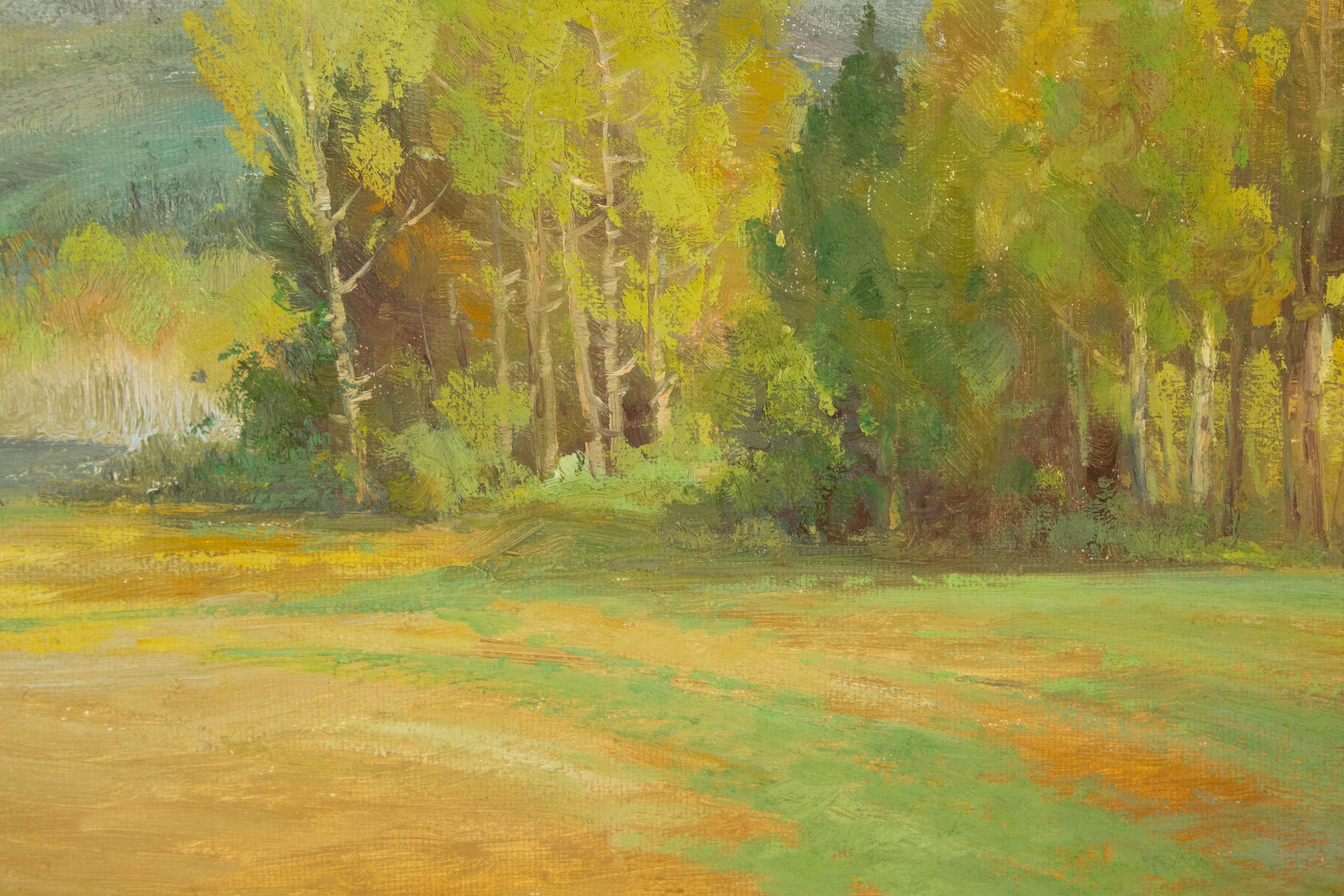 Hongdan Lin Paisaje Original Óleo Sobre Lienzo 