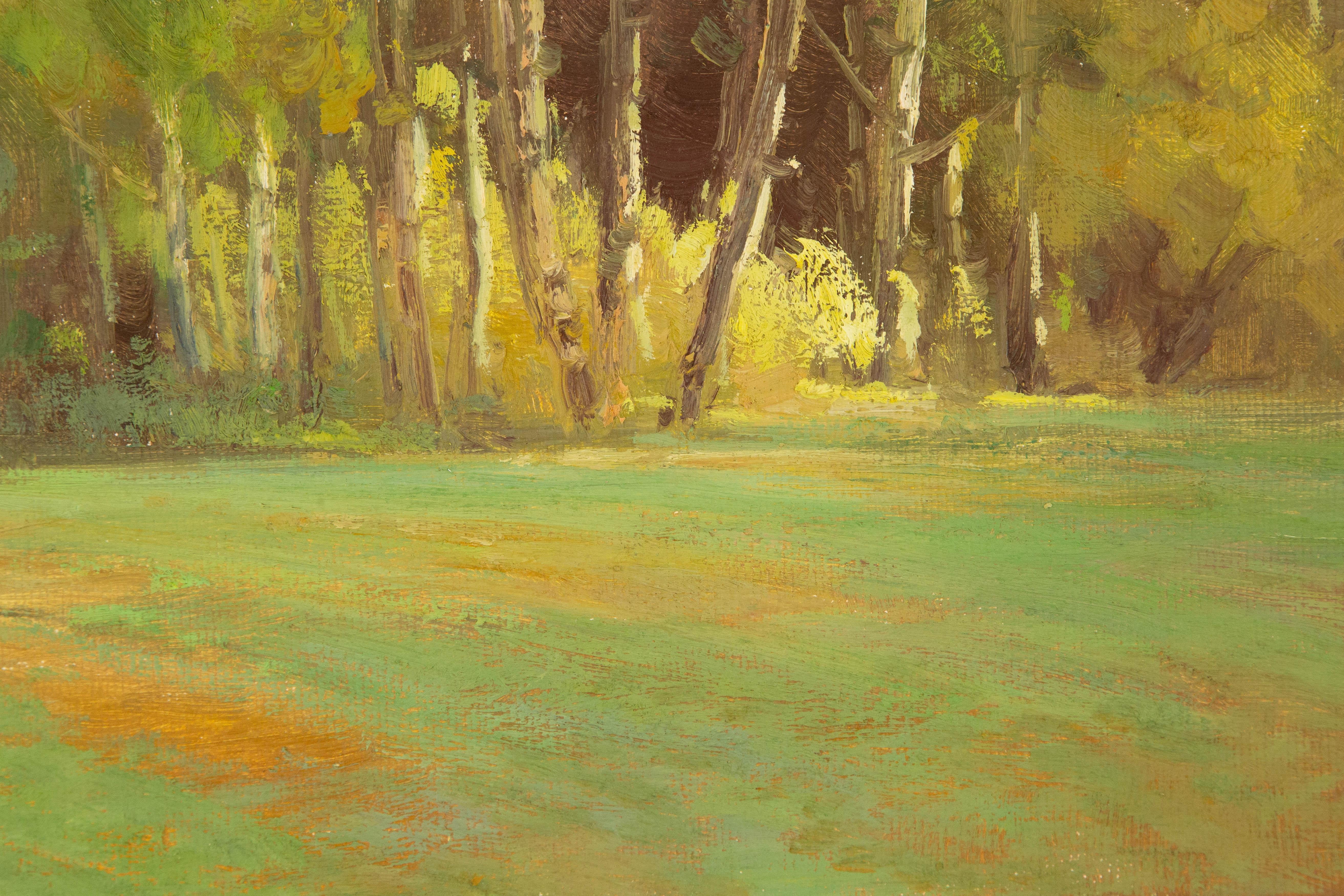 Hongdan Lin Paisaje Original Óleo Sobre Lienzo 