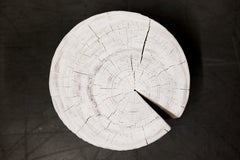 Hono Stool, White Washed