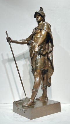 Honor Patria Bronze Sculpture After Emile Picault