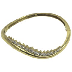 Honora 1,77 Karat Diamant-Armreif ""Wave""