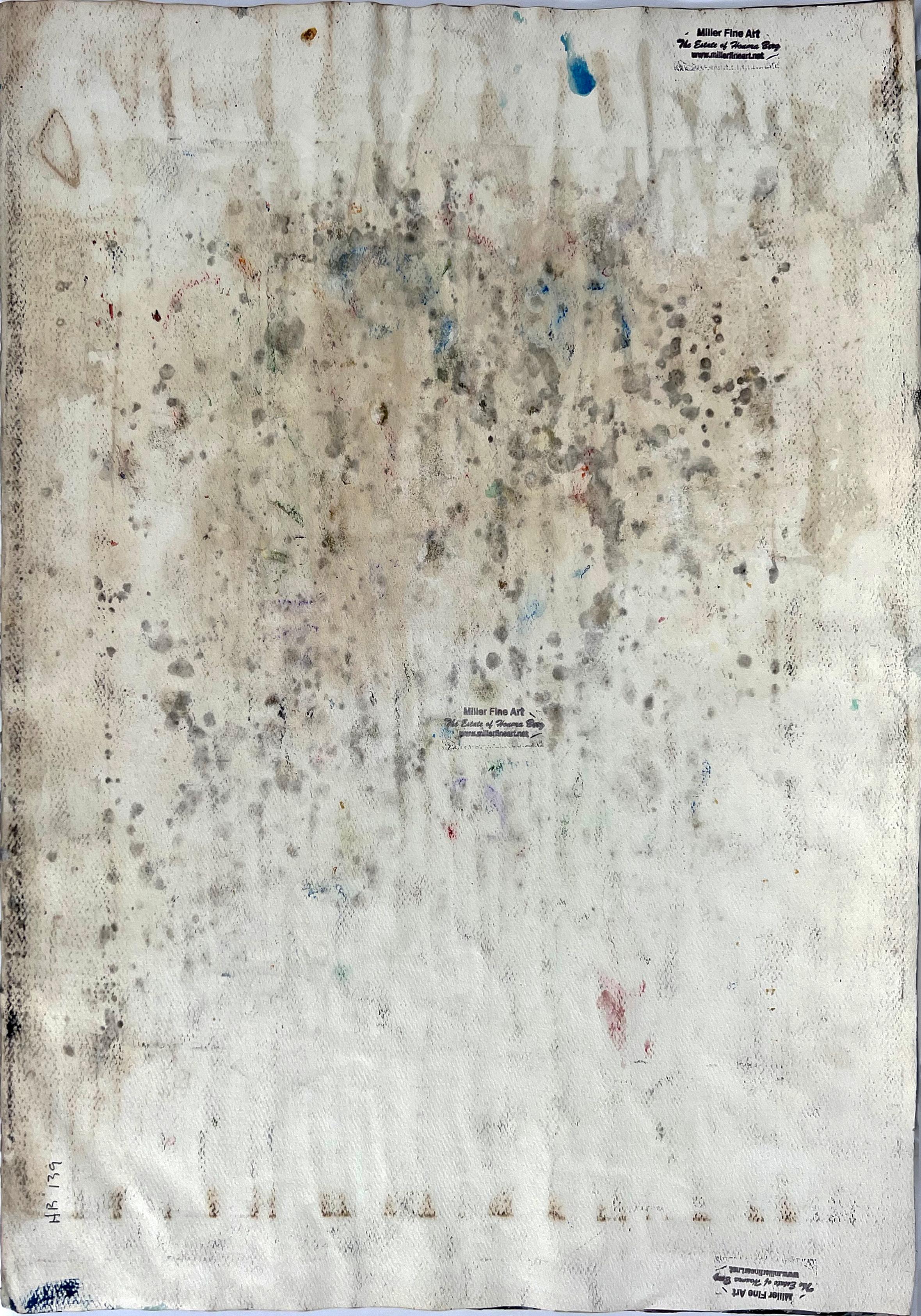 Abstrakter Expressionist Bay Area Fauvist Öl auf Papier Honora Berg Berkeley 1959 im Angebot 7