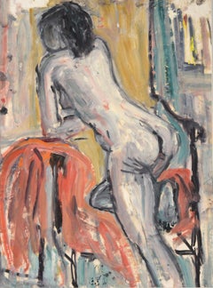 Bay Area Abstract Expressionist Leaning Nude