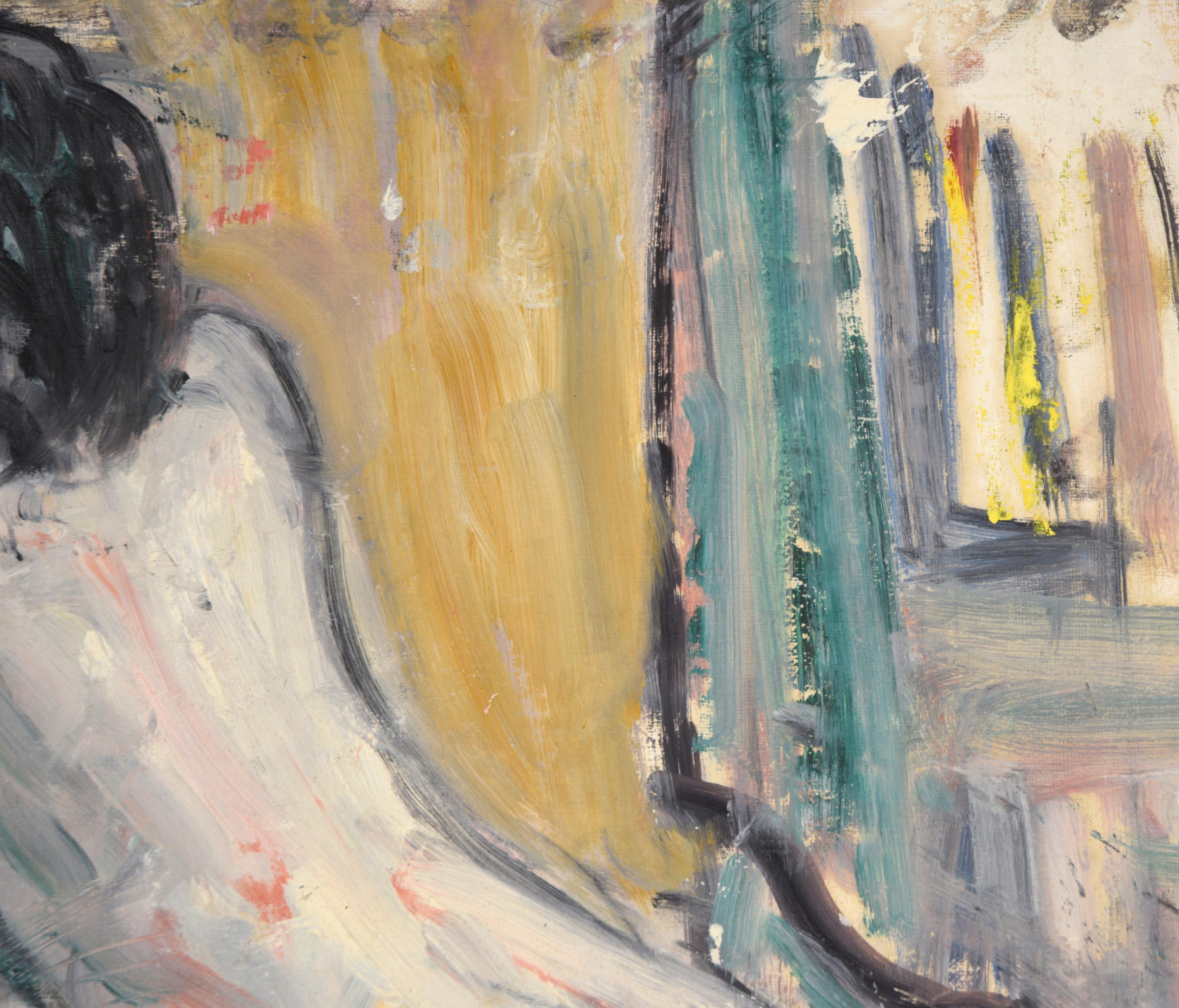 Bay Area Abstract Expressionist Leaning Nude For Sale 1