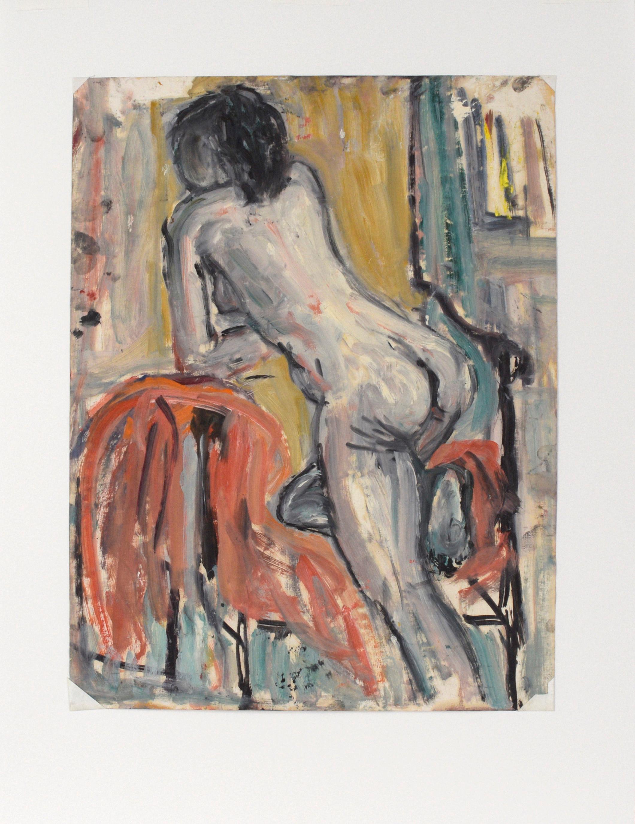 Bay Area Abstract Expressionist Leaning Nude For Sale 4