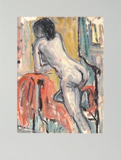 Bay Area Abstract Expressionist Leaning Nude
