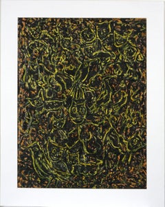 Mid Century Bay Area Abstract Expressionist - Cats & Birds