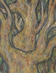 Mid Century Bay Area Abstract Expressionist -- Oak Woodlands of Golden Gate Park