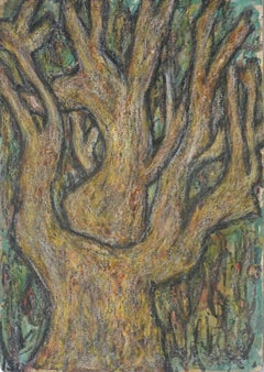 Mid Century Bay Area Abstract Expressionist -- Oak Woodlands of Golden Gate Park