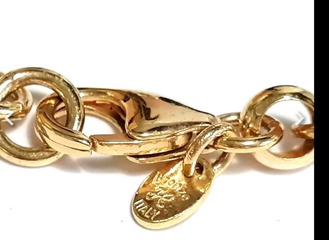Honora Bronze-Station-Halskette, mit weißen 10-mm-Zuchtperlen, 90 cm im Angebot 3