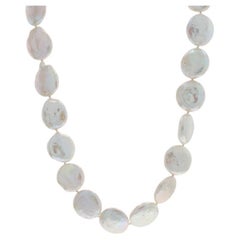 Honora - Collana con fili di perle d'acqua dolce coltivate e annodate, 36 1/2" - Sterling 925