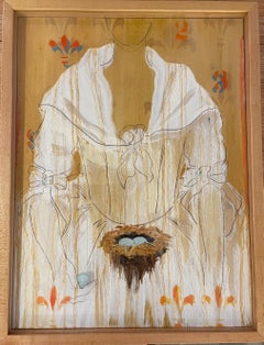 Nurtured Expectations, Texas artist,  Impression,  Figurative Painting