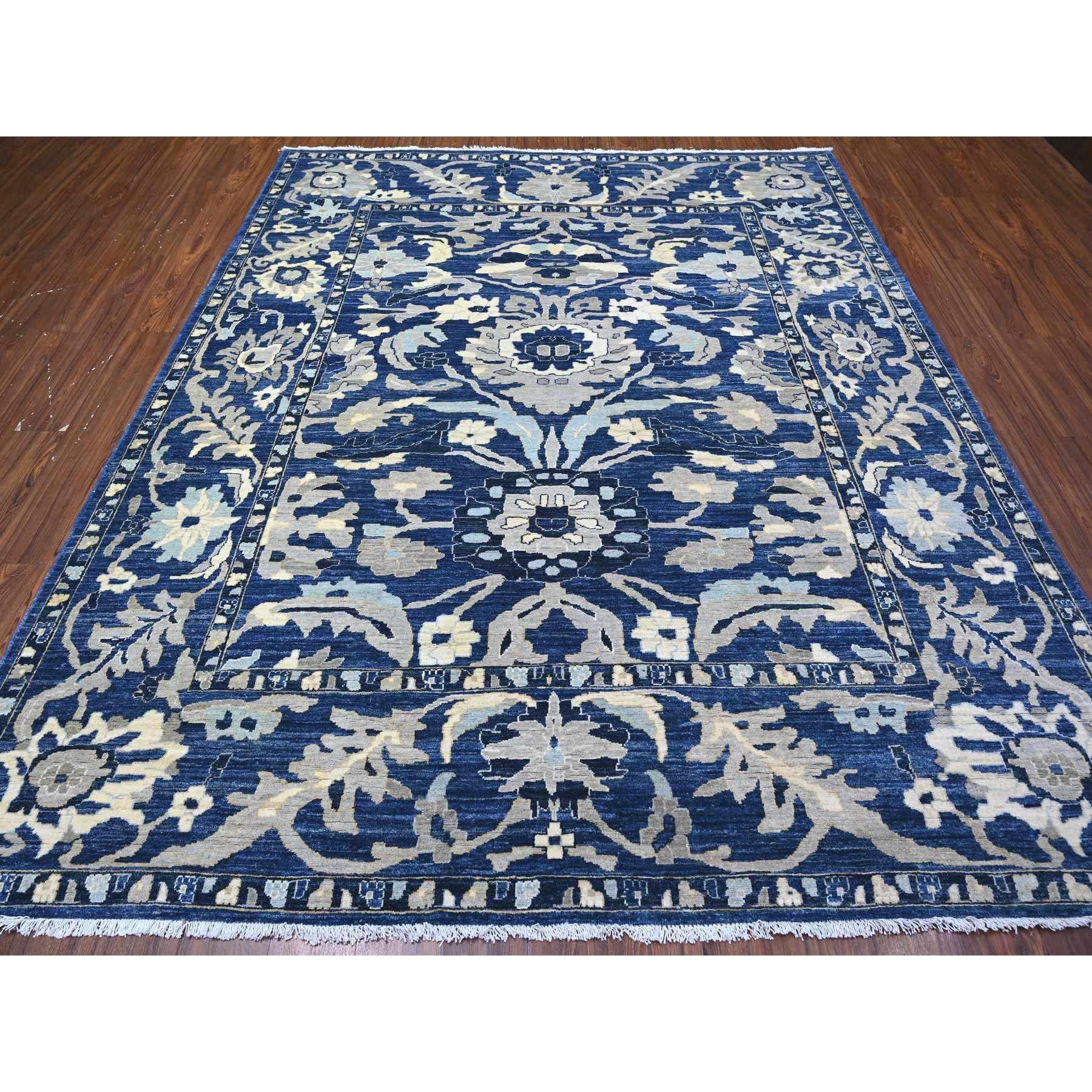 Ce fabuleux tapis noué à la main a été créé et conçu pour une résistance et une durabilité accrues. Ce tapis a été fabriqué à la main pendant des semaines selon la méthode traditionnelle qui est utilisée pour faire des
Taille exacte du tapis en
