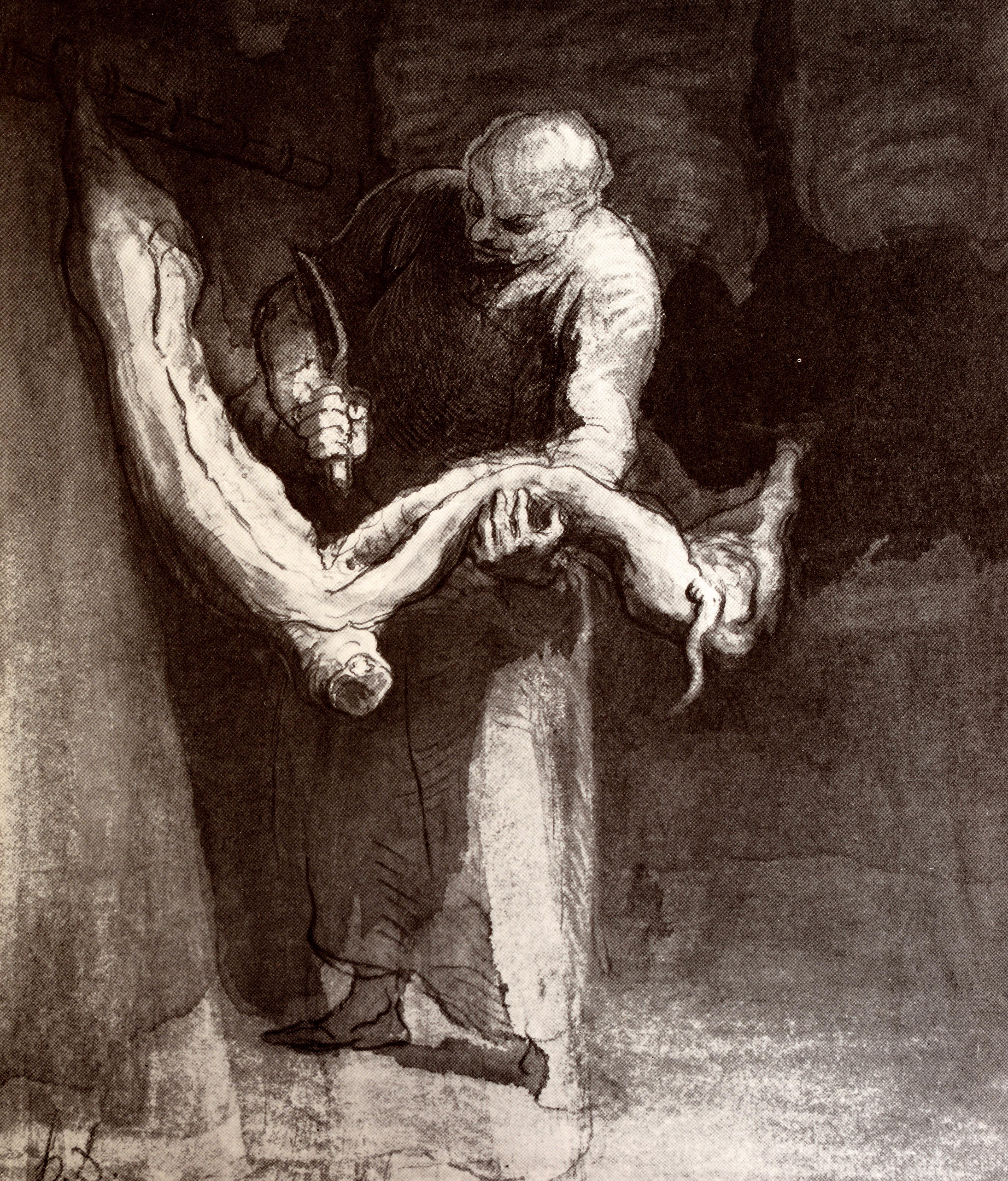 Honore Daumier, Catalogue Raisonn of the Paintings Aquarelle und Zeichnungen im Angebot 13