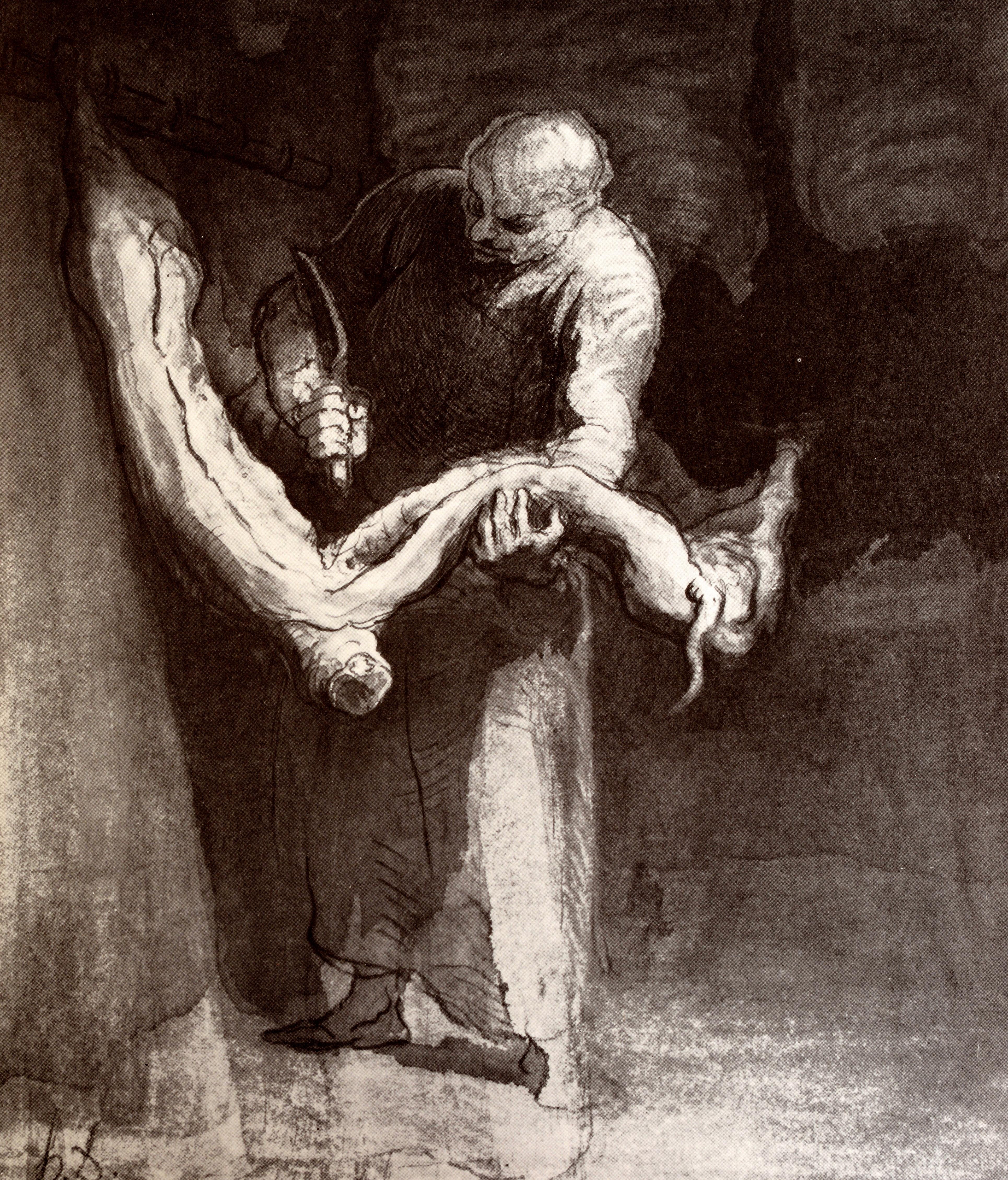 Honore Daumier, Catalogue Raisonn of the Paintings Aquarelle und Zeichnungen im Angebot 32
