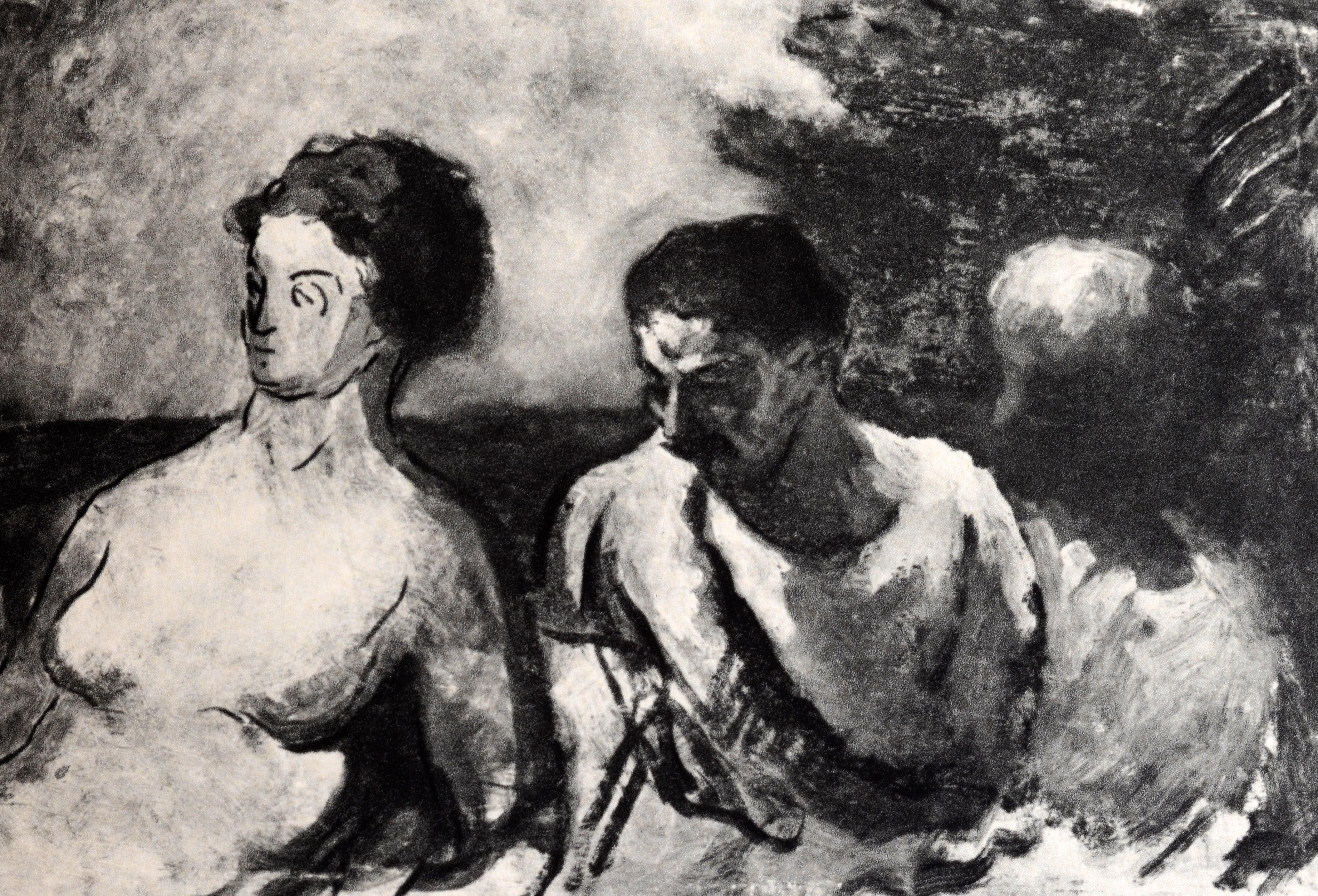 Honore Daumier, Catalogue Raisonn of the Paintings Aquarelle und Zeichnungen (Papier) im Angebot