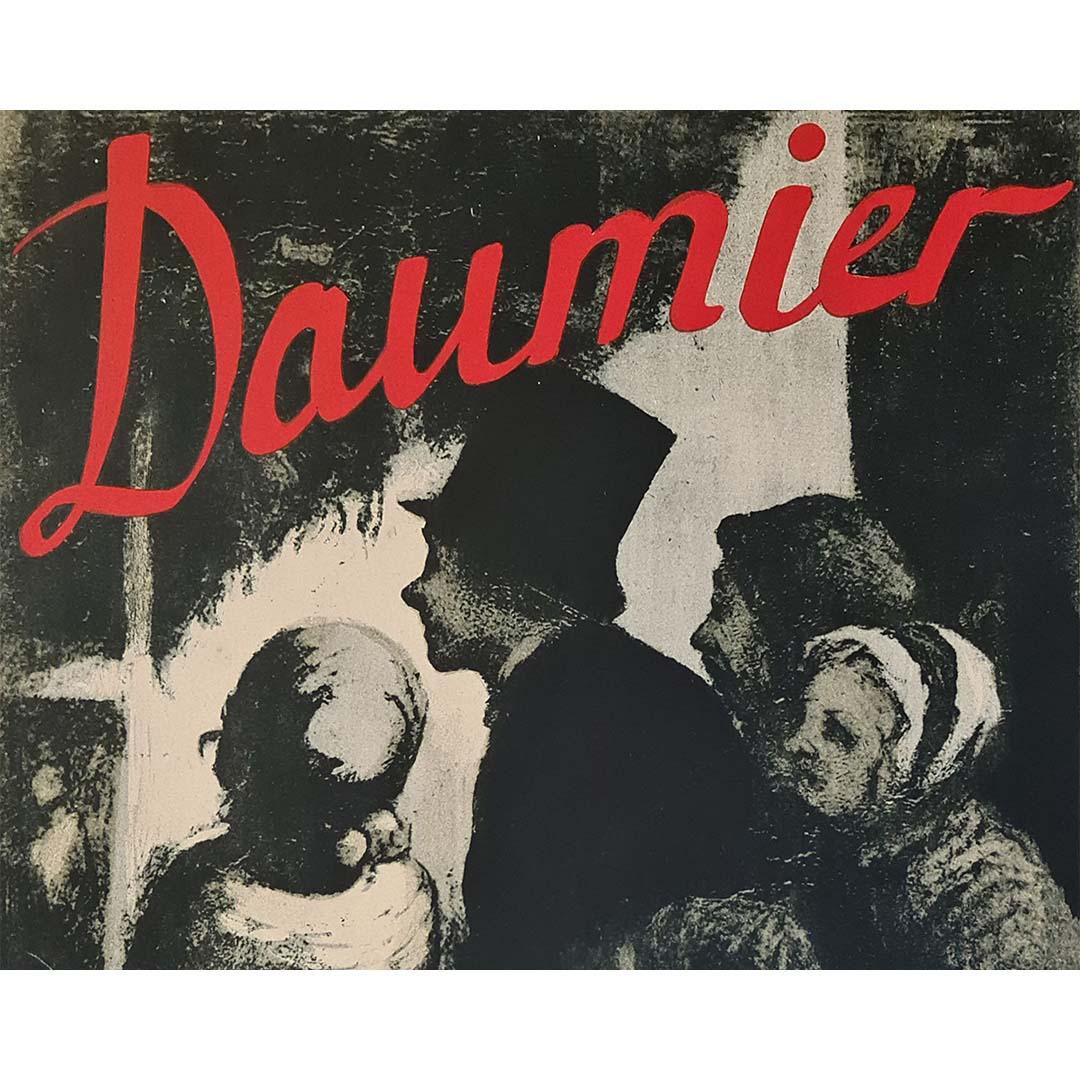 Manifesto originale del 1934 per Honoré Daumier - Orangerie des Tuileries in vendita 2