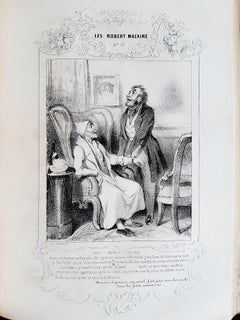 The Cent et un Robert-Macaire - Livre rare illustré par Honoré Daumier - 1839