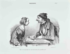 Macédoine, Nr. 27 - Lithographie von Honoré Daumier - Mitte des 19.