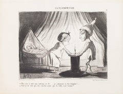 Mon Ami, si nous nous mettions [...] - Lithograph by H. Daumier - 1853