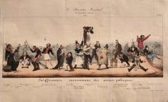 Political Satire - Lithograph by Honoré Daumier - 19th Century