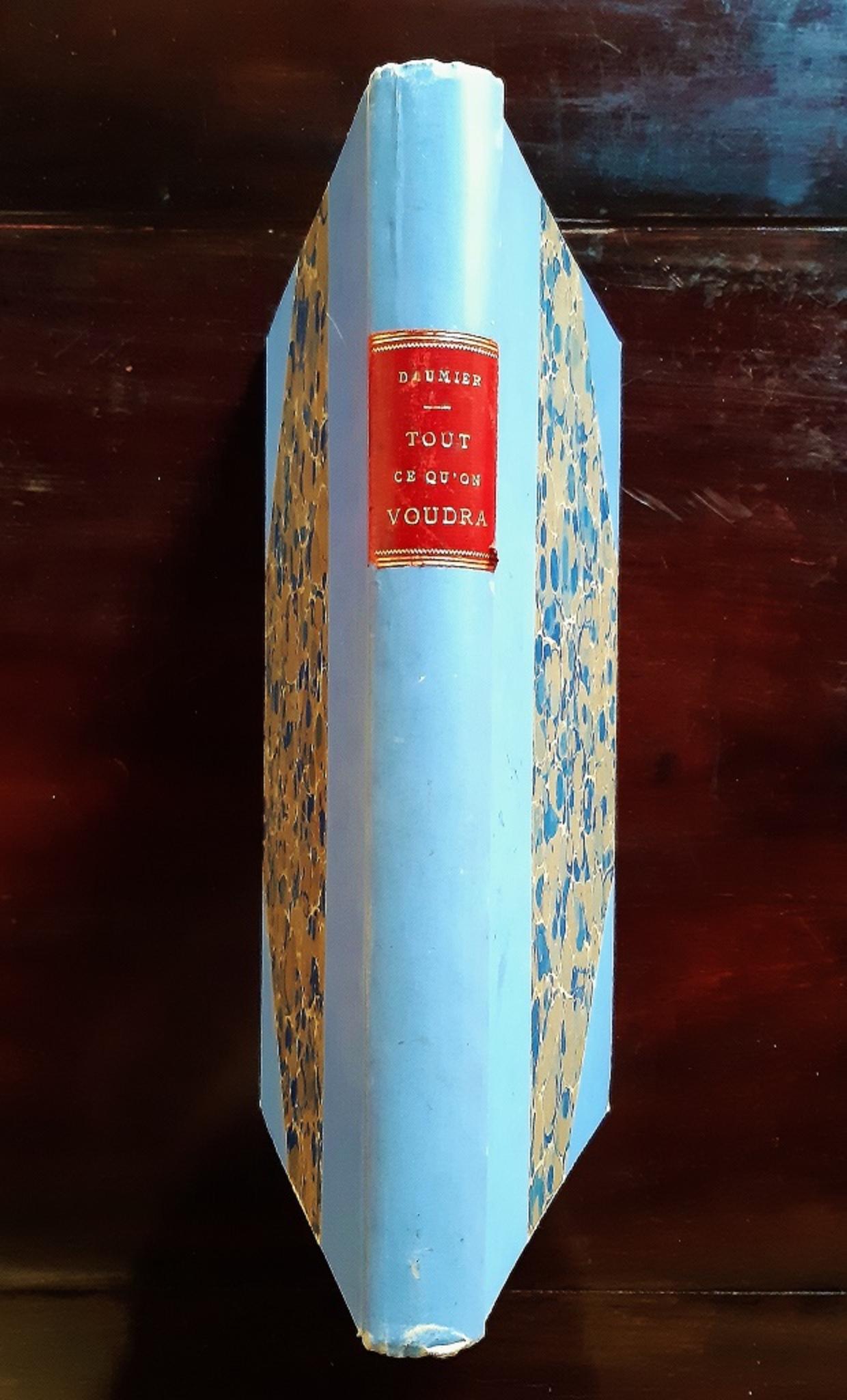 Tout ce qu'on Voudra II - Libro Raro Ilustrado por Honoré Daumier - 1850 en venta 3