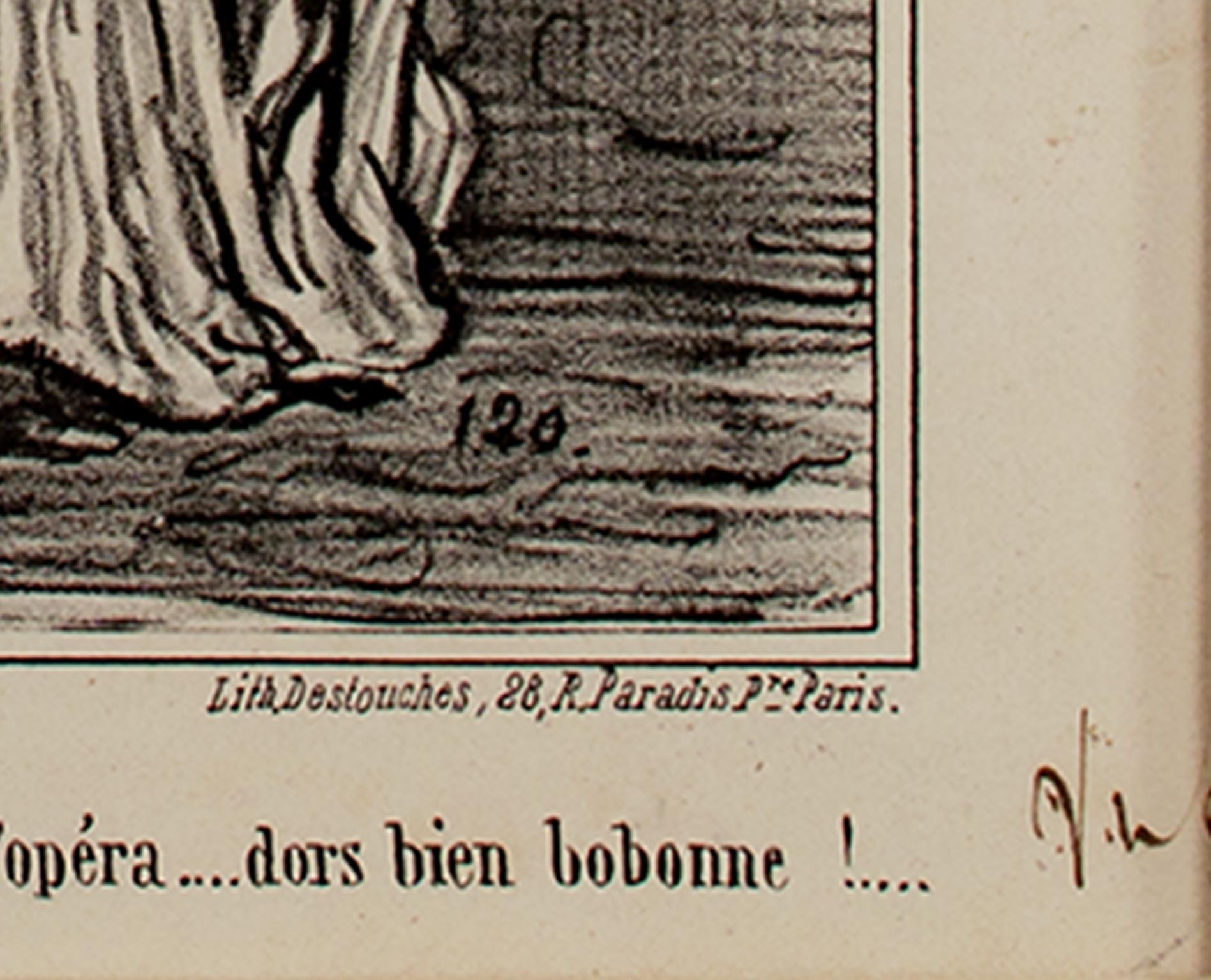 „Eine Anwendung Utile du Diamant Magnetiseur--Actualites“ von Honore Daumier (Viktorianisch), Print, von Honoré Daumier
