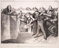 Vous avez la parole, expliquez-vous, vous etes libre - 1830 - Honoré Daumier