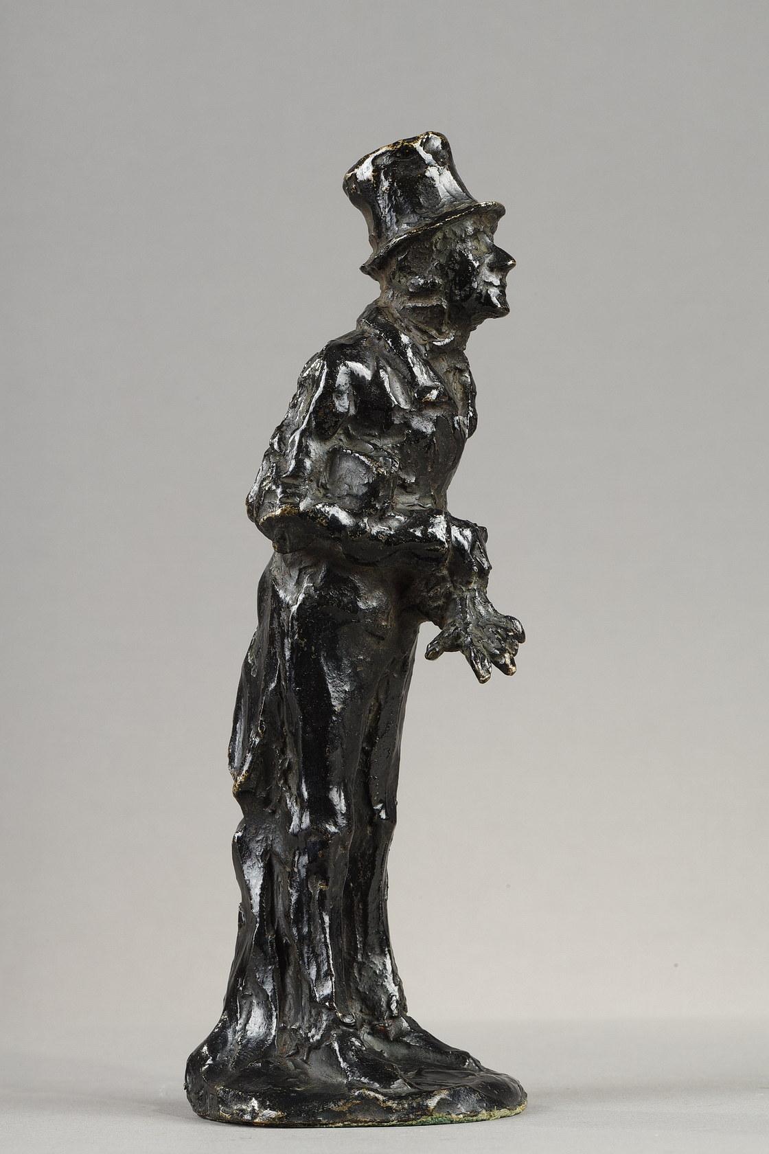Honoré Daumier Figurative Sculpture - Businessman