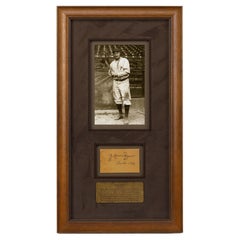 Honus Wagner Signature Collage