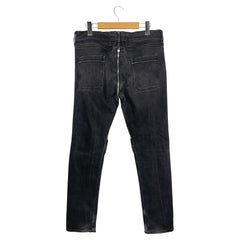 Hood by Air Denim Hose mit Reißverschluss und Patch