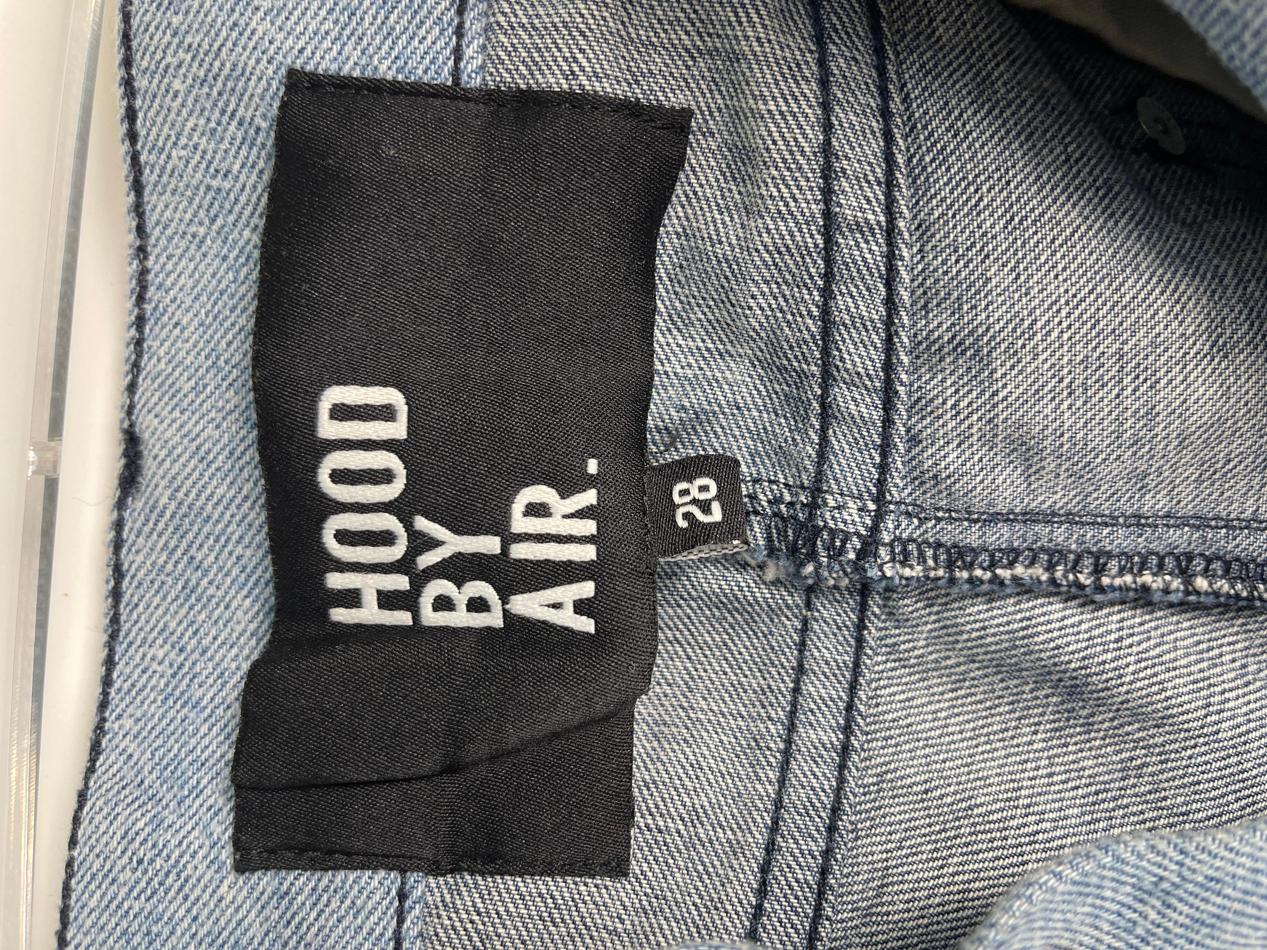 Hood By Air S/S 2014 - Denim ajusté avec logo en vente 1